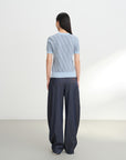 EP YAYING Geometric Textured Knit Sweater EGKAC9560AB
