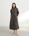EP YAYING Pure Cotton A-Line Skirt EGKAC3416AC