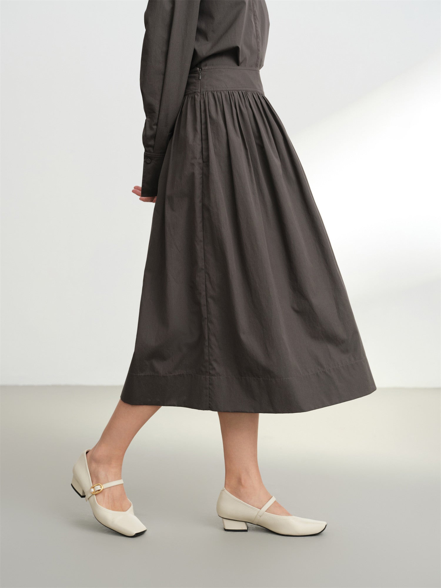 EP YAYING Pure Cotton A-Line Skirt EGKAC3416AC