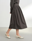 EP YAYING Pure Cotton A-Line Skirt EGKAC3416AC