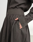 EP YAYING Pure Cotton A-Line Skirt EGKAC3416AC