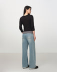 EP YAYING Slim-Fit Knit Base Layer Top EGKAS5507AH