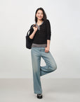 EP YAYING Slim-Fit Knit Base Layer Top EGKAS5507AH