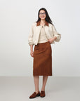 EP YAYING Slim-Fit Knit Base Layer Top EGKAS5507AM