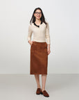 EP YAYING Slim-Fit Knit Base Layer Top EGKAS5507AM