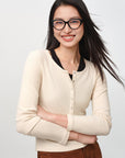 EP YAYING Slim-Fit Knit Base Layer Top EGKAS5507AM