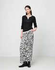 EP YAYING Slim round neck knit base sweater