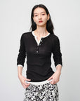 EP YAYING Slim round neck knit base sweater