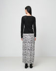 EP YAYING Slim round neck knit base sweater