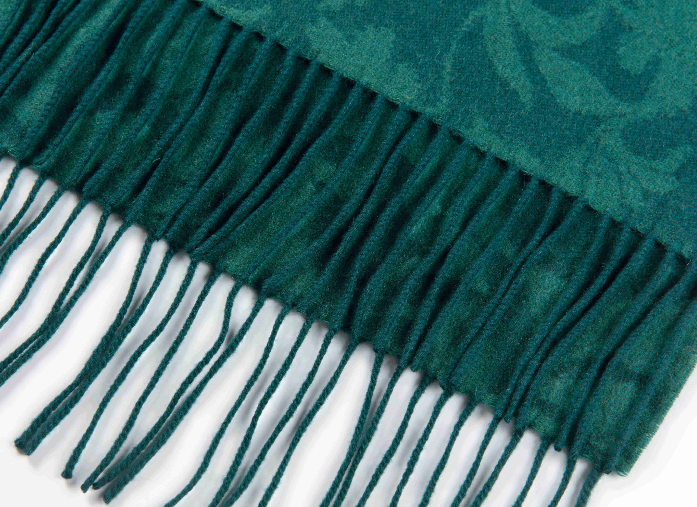 EP YAYING Green Printed Shawl