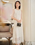 YAYING SILK-COTTON KNIT TANK TOP