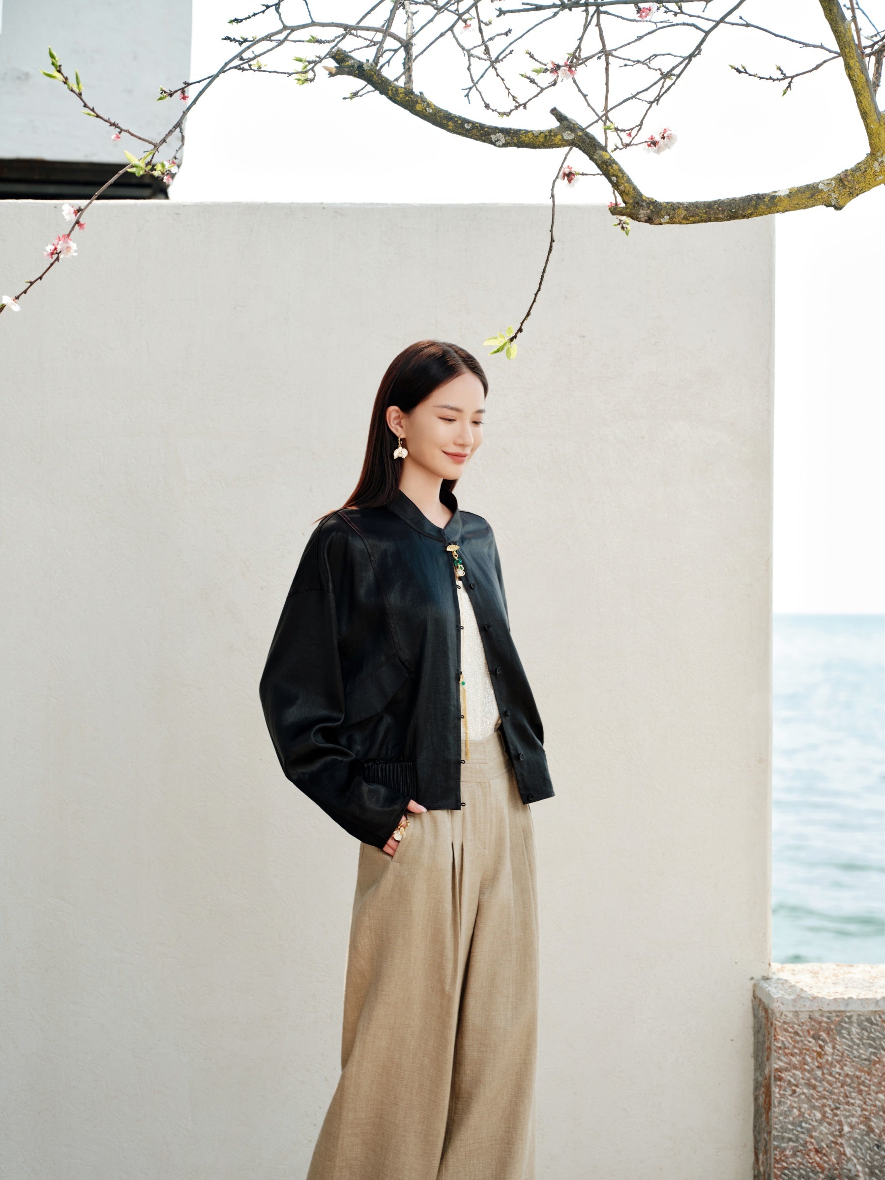 YAYING LINEN VINTAGE RELAXED PANTS