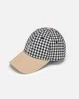 Casual Contrast Trim Baseball Sun Hat Khaki