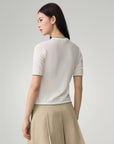 EP YAYING Slim-Fit Cotton Knit Tee
