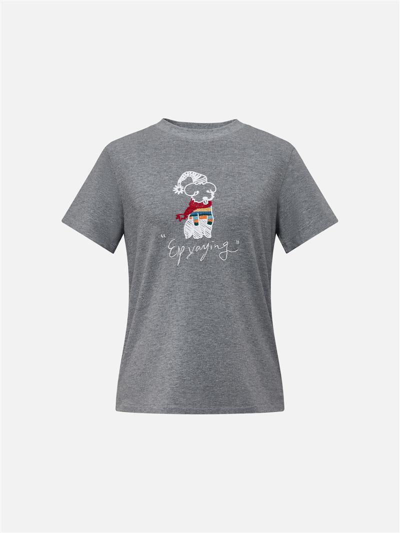 EP YAYING Slim-Fit Short Sleeve Top