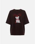 EP YAYING Stretch Cotton Short Sleeve Top