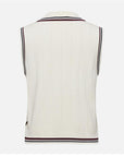 EP YAYING Sporty V-Neck Knit Vest