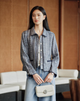 YAYING Embroidered Box-Cut Short Jacket EPLAA1216A