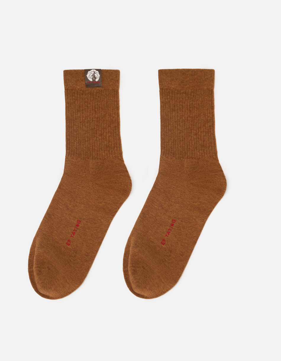 EP YAYING Days of the Week Multicolor Simple Mid-Calf Cotton Socks