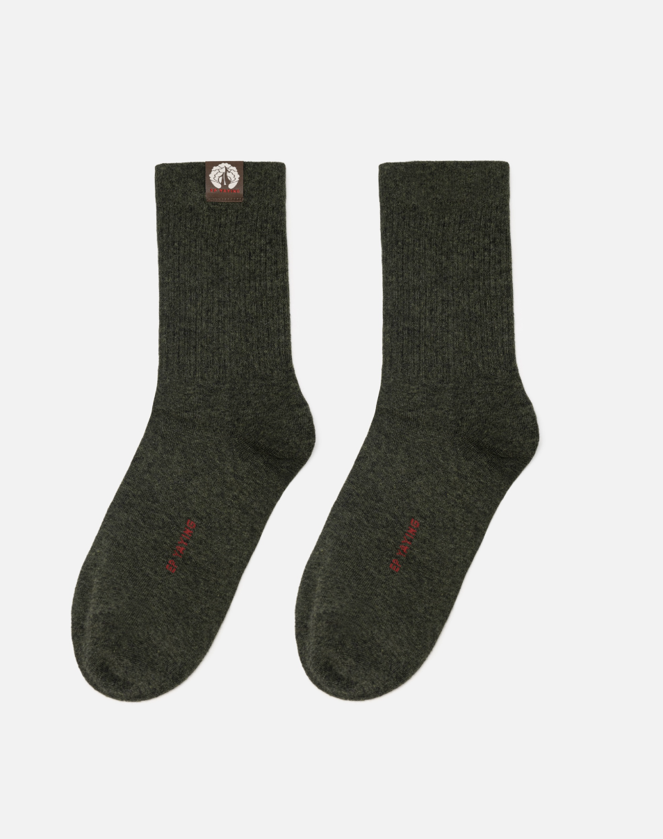 EP YAYING Days of the Week Multicolor Simple Mid-Calf Cotton Socks