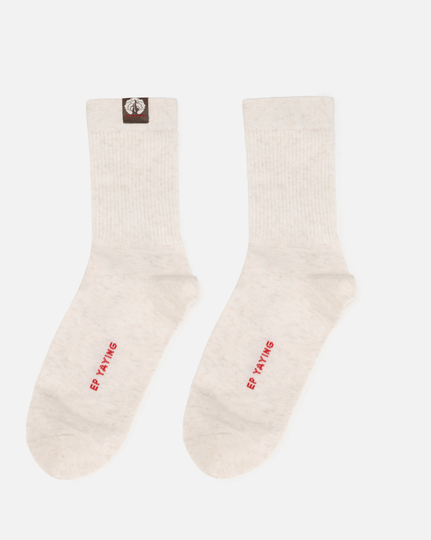 EP YAYING Days of the Week Multicolor Simple Mid-Calf Cotton Socks