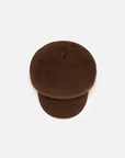 EP YAYING 100% Wool Vintage Knit Newsboy Beret