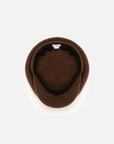EP YAYING 100% Wool Vintage Knit Newsboy Beret