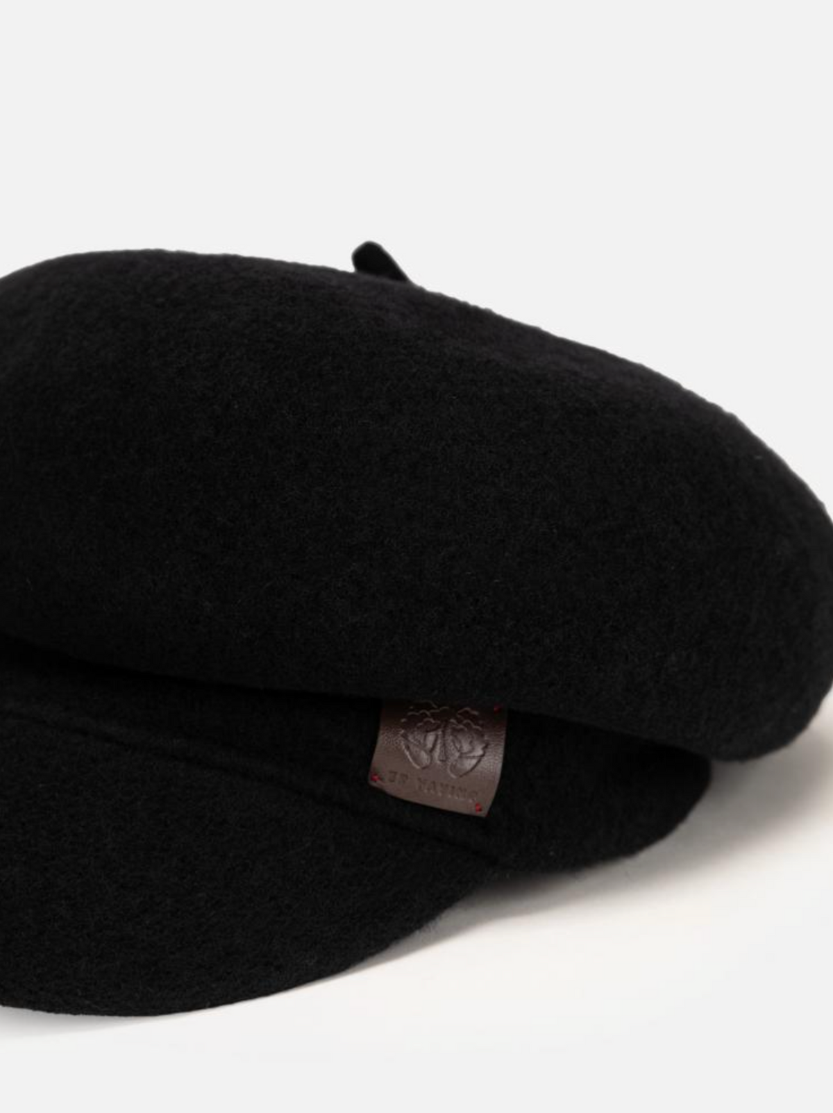 EP YAYING 100% Wool Vintage Knit Newsboy Beret