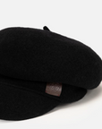 EP YAYING 100% Wool Vintage Knit Newsboy Beret