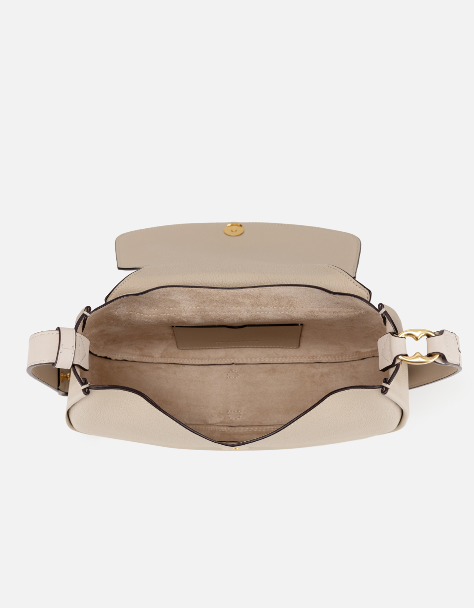 EP YAYING Full-Grain Leather Commuter Ingot Bag