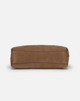 EP YAYING Suede-Effect Leather Boston Crossbody Bag