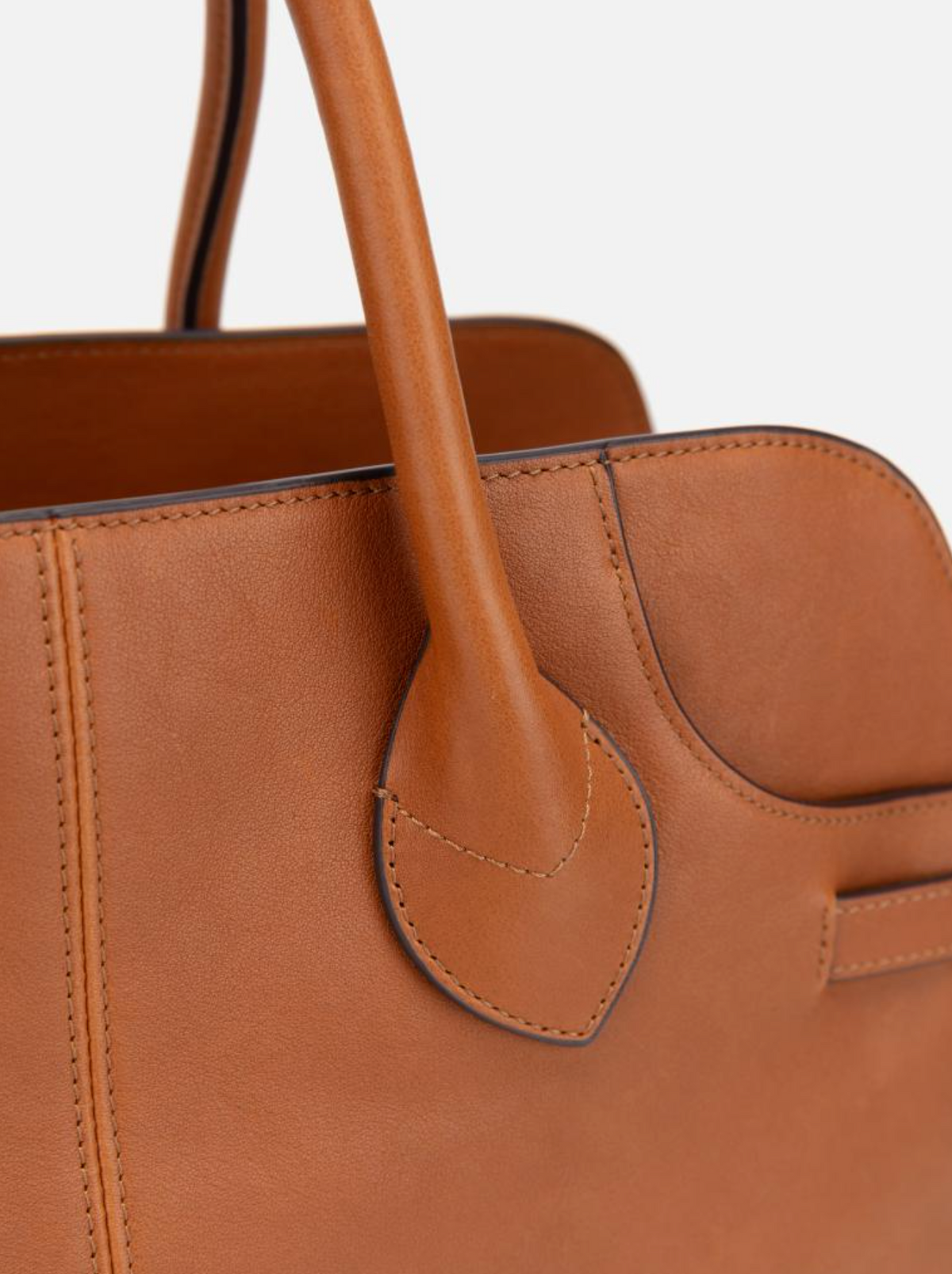 EP YAYING Leather Double-Clasp Tote Boston Crossbody Bag