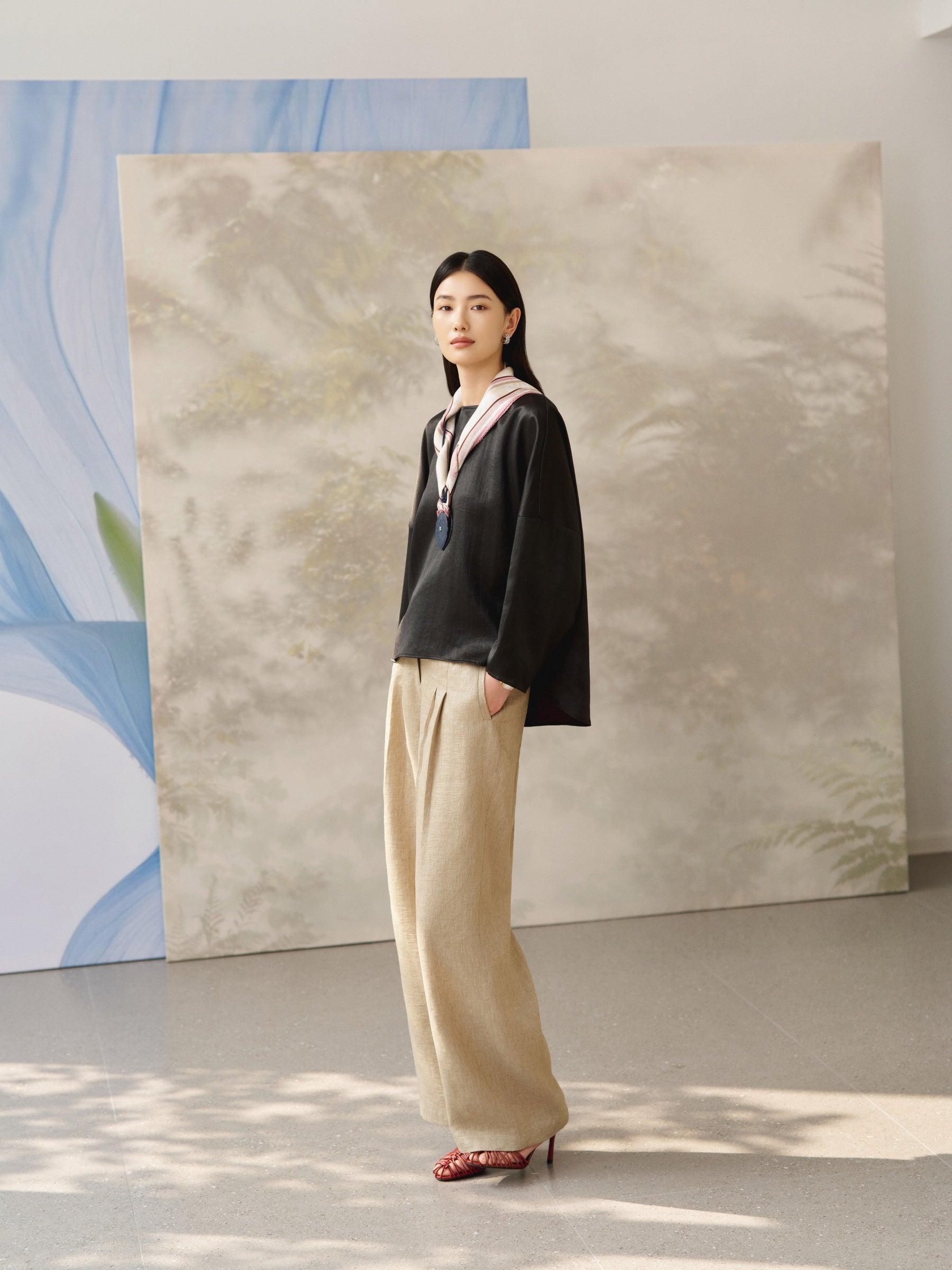 YAYING LINEN VINTAGE RELAXED PANTS