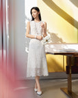 YAYING KNIT LACE DRESS