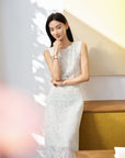 YAYING KNIT LACE DRESS