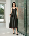 YAYING Gambiered Silk Dress EPLES4202AH
