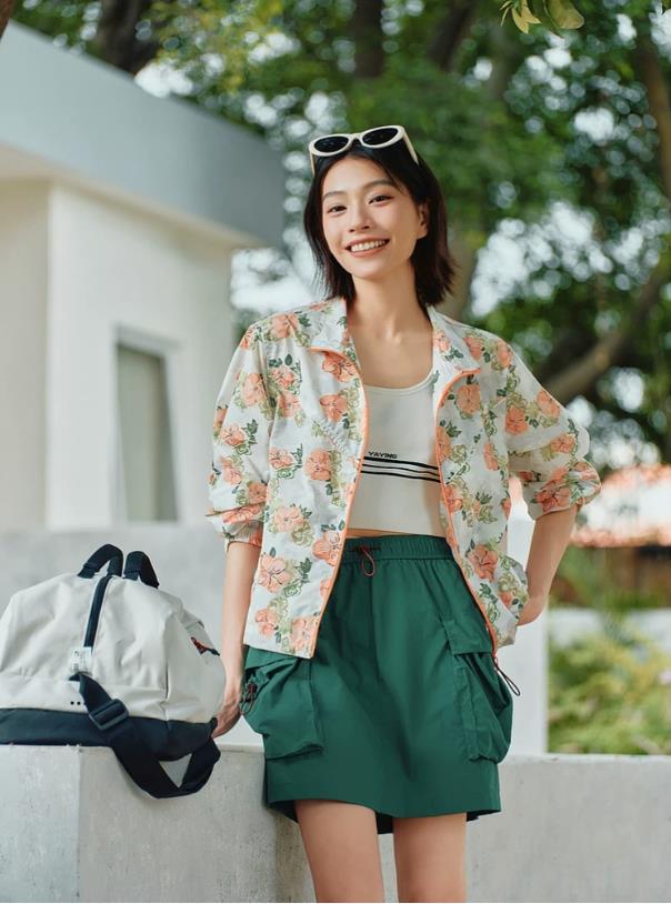 EP YAYING Printed Sports Jacket EGLET1302AG