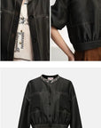 EP YAYING Embroidered Gambiered Silk Coat EGLES1248BH