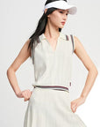 EP YAYING Polo Neck Knit Top EGLEA9558AM