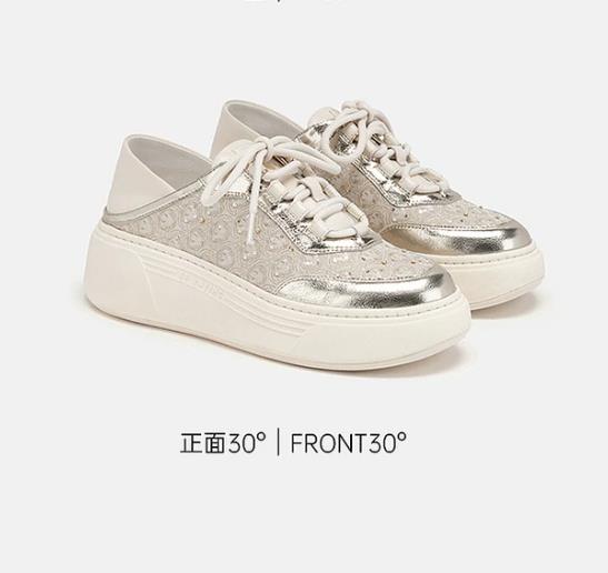 EP YAYING Songjin White Sneakers EALALXC03AJ