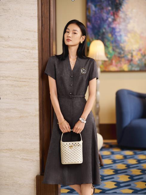 YAYING SILK DRESS EPLES4613EC