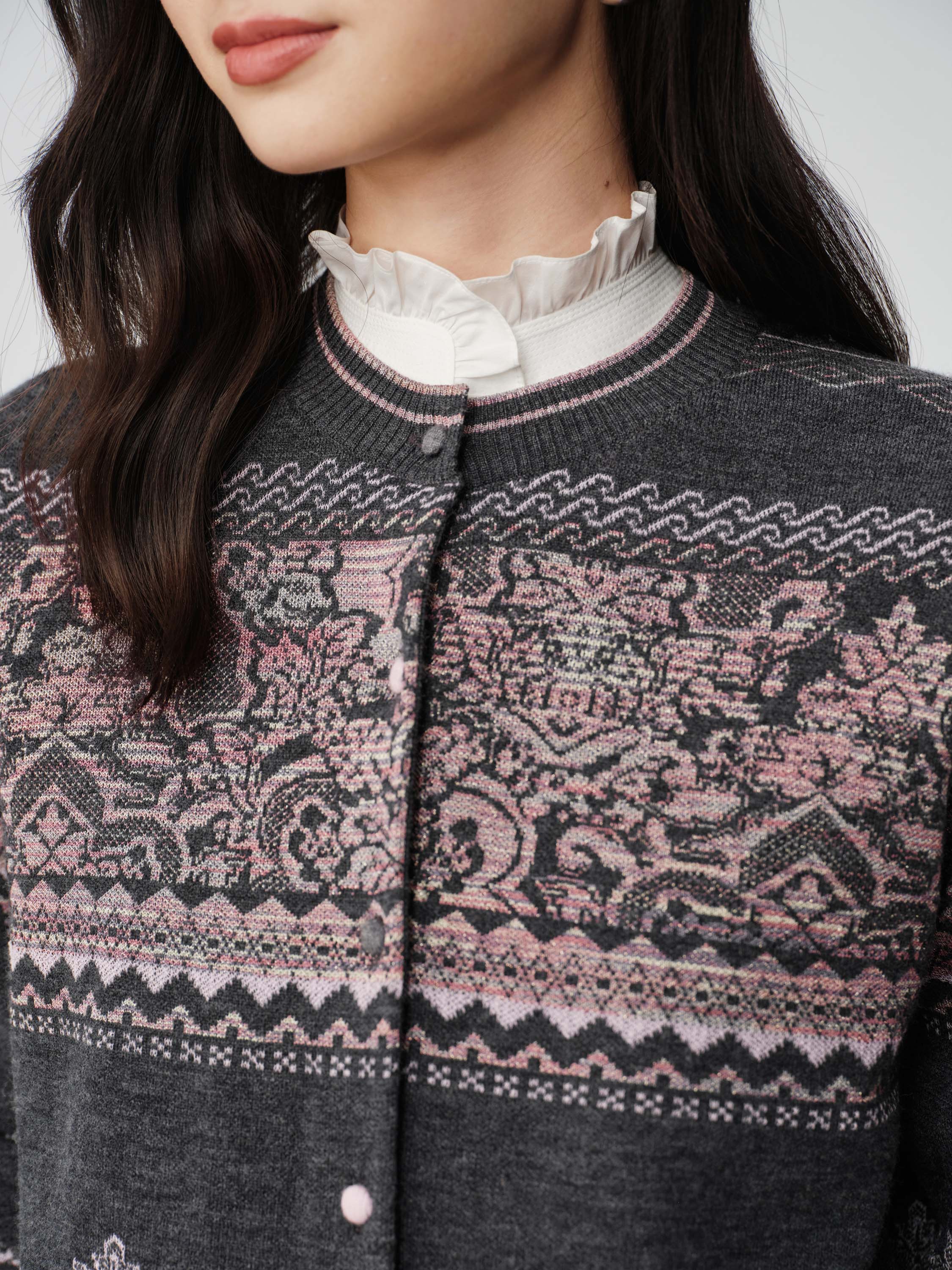 EP YAYING Knit Cardigan