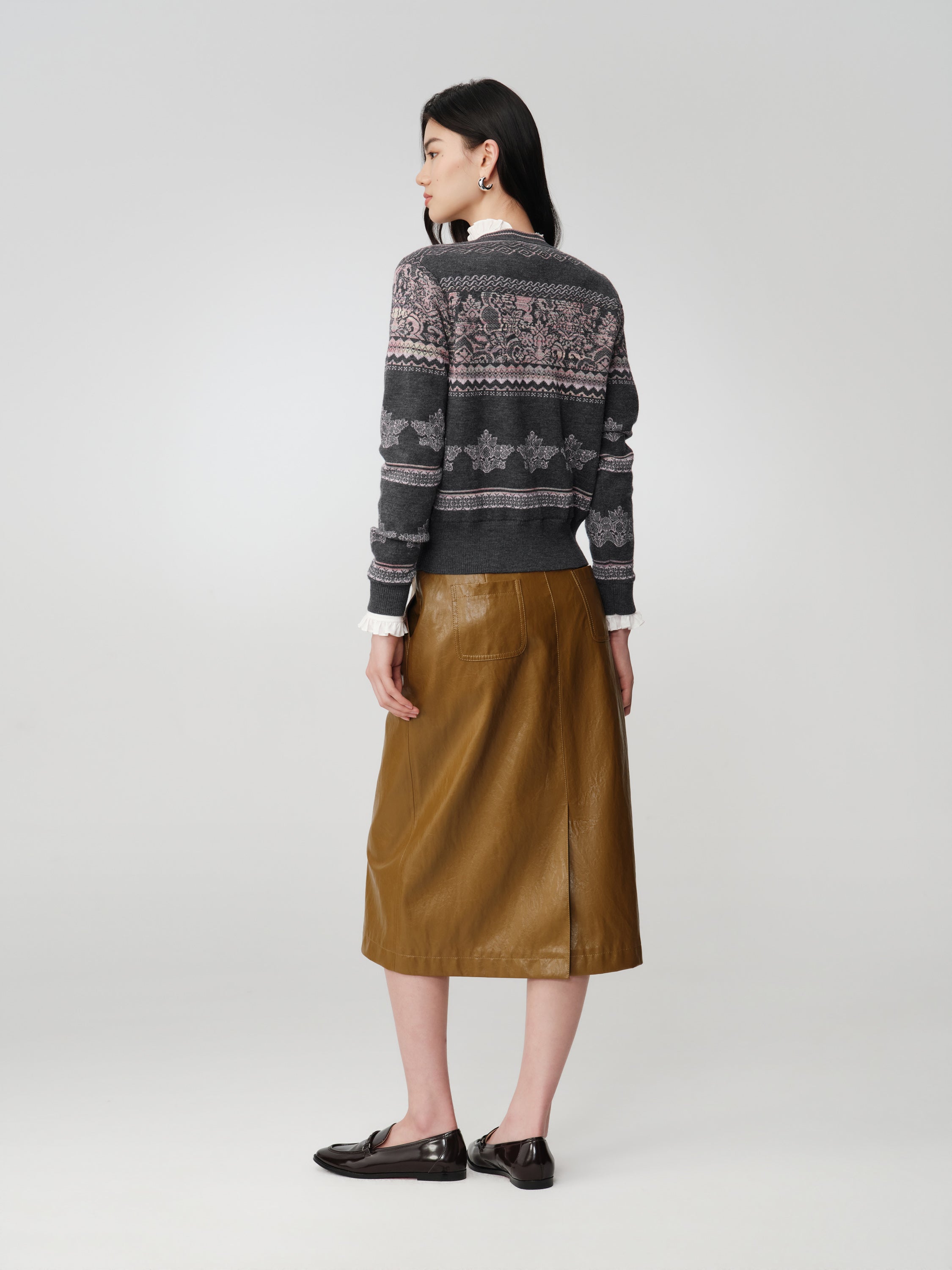 EP YAYING Knit Cardigan