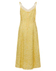 EP YAYING Linen Embroidered Maxi Dress