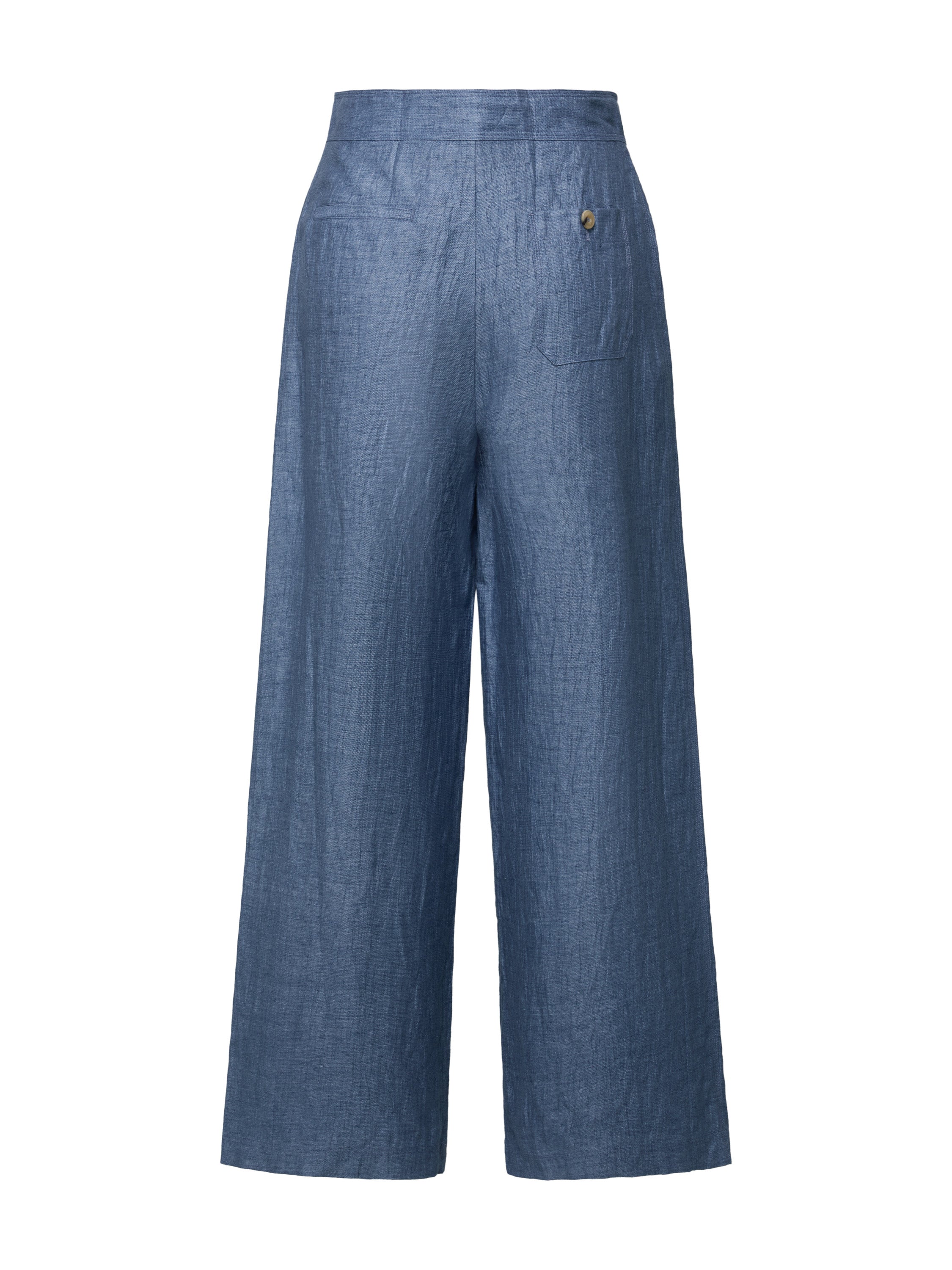 EP YAYING Linen Straight Leg Pants