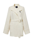 EP YAYING Blue Label Oversized Wool Coat