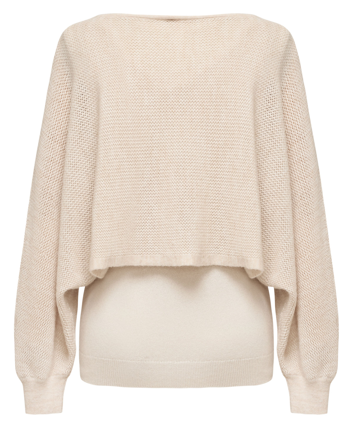 YAYING Lustrous Wool-Cashmere Two-Piece Set