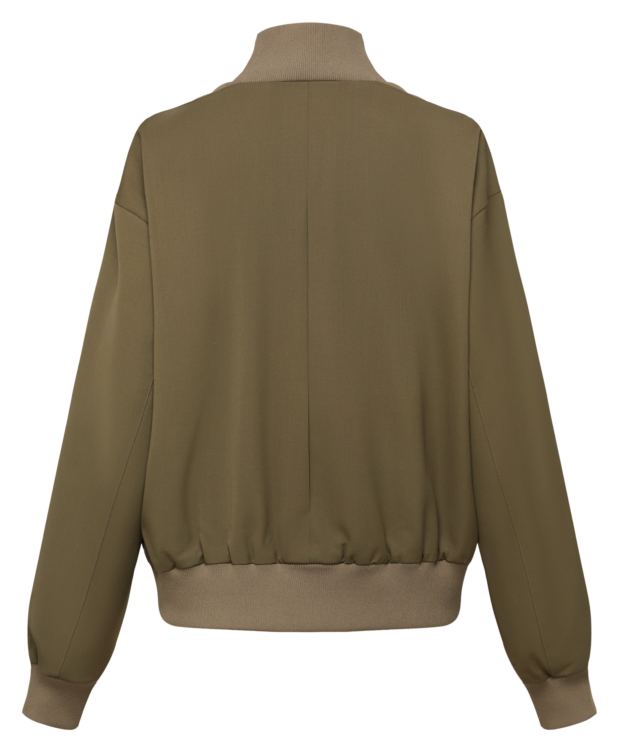 YAYING Pure Wool Stand Collar Jacket