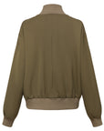 YAYING Pure Wool Stand Collar Jacket