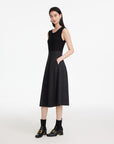 EP YAYING Wool Plaid Skirt